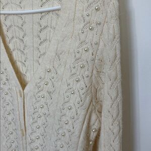 Mango sweater with pearls Size S